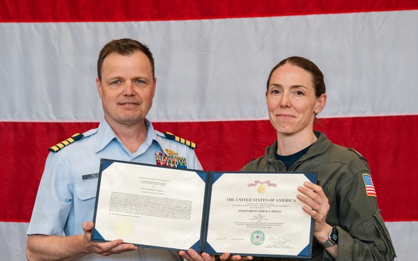 U.S. Coast Guard Air Station Port Angeles holds change of command ceremony