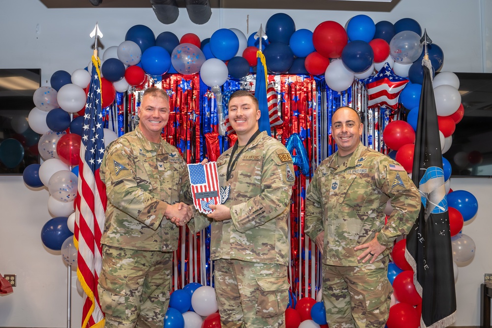 Schriever TSgt. Release Party