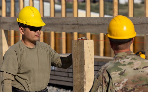 New York Army National Guard Engineers Construct Roof in Greenland