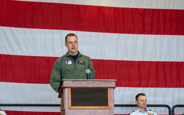 U.S. Coast Guard Air Station Port Angeles holds change of command ceremony