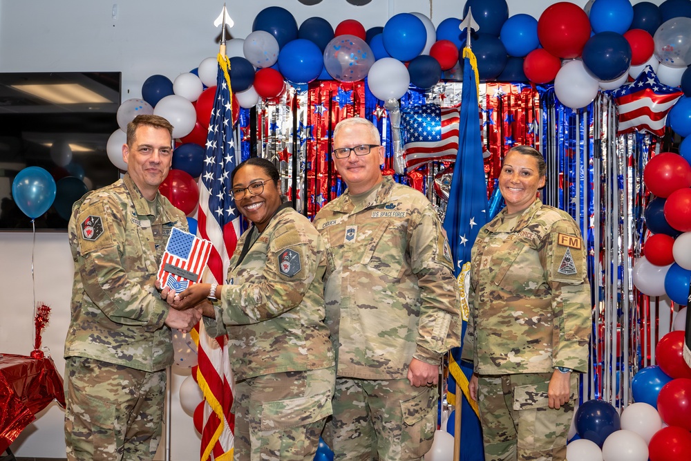 Schriever TSgt. Release Party
