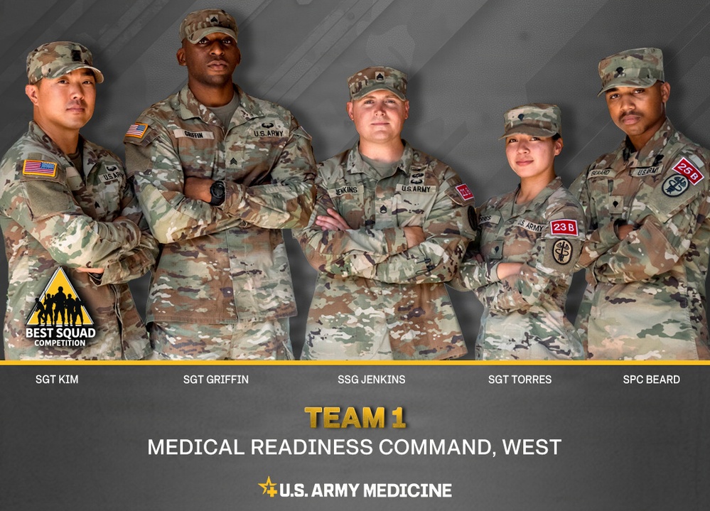 MEDCOM Best Squad Competition Team 1