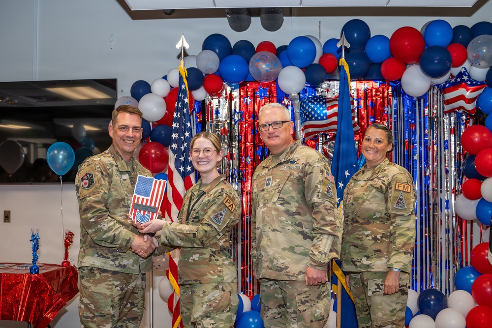 Schriever TSgt. Release Party