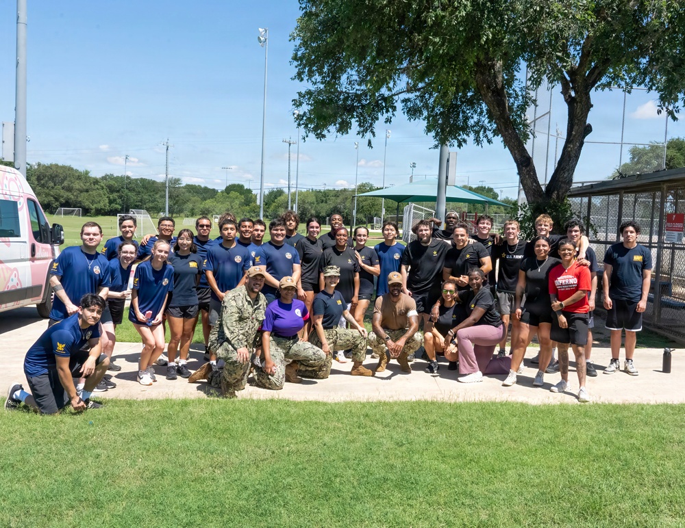 Preparing to Serve: Future Sailors and Soldiers Compete