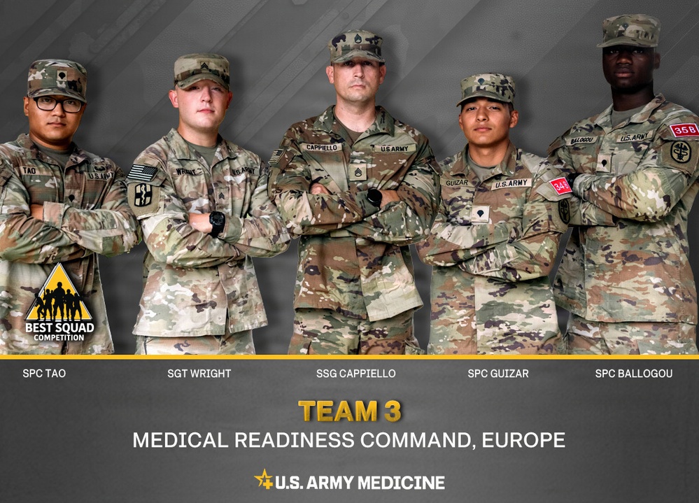 MEDCOM Best Squad Competition Team 3
