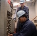 Ronald Reagan Sailors Conduct Air Conditioning Maintenance