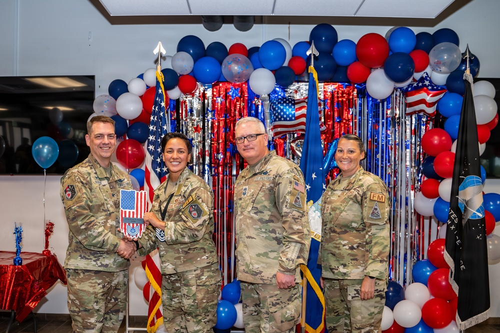Schriever TSgt. Release Party