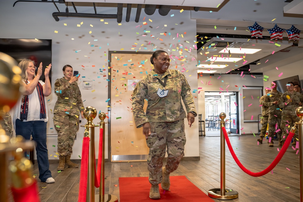 Schriever TSgt. Release Party