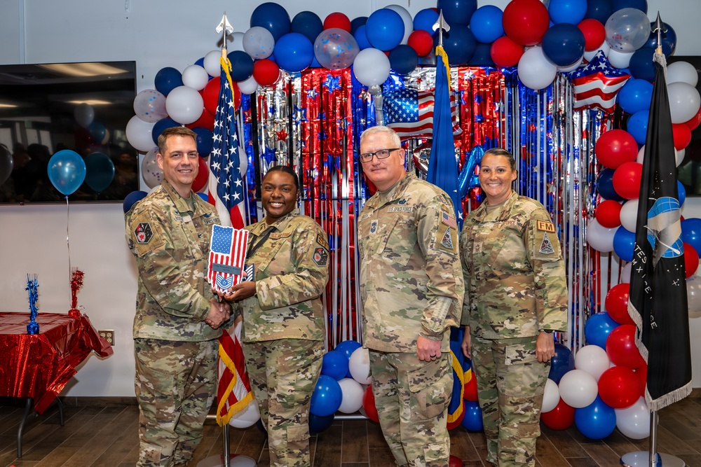 Schriever TSgt. Release Party