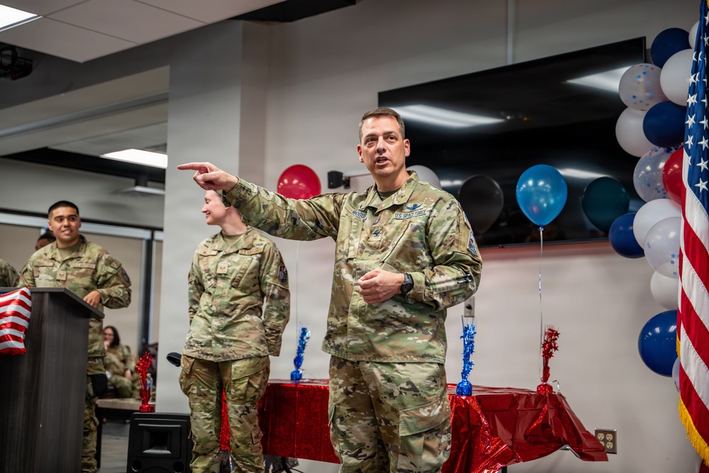 Schriever TSgt. Release Party