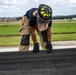 VMFA-112 Cowboys help Ebbing ANGB with Arresting Cable Recertification