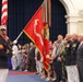 Lt. Gen. Matos hosts U.S. Rep Steve Womack at an indoor Evening Parade