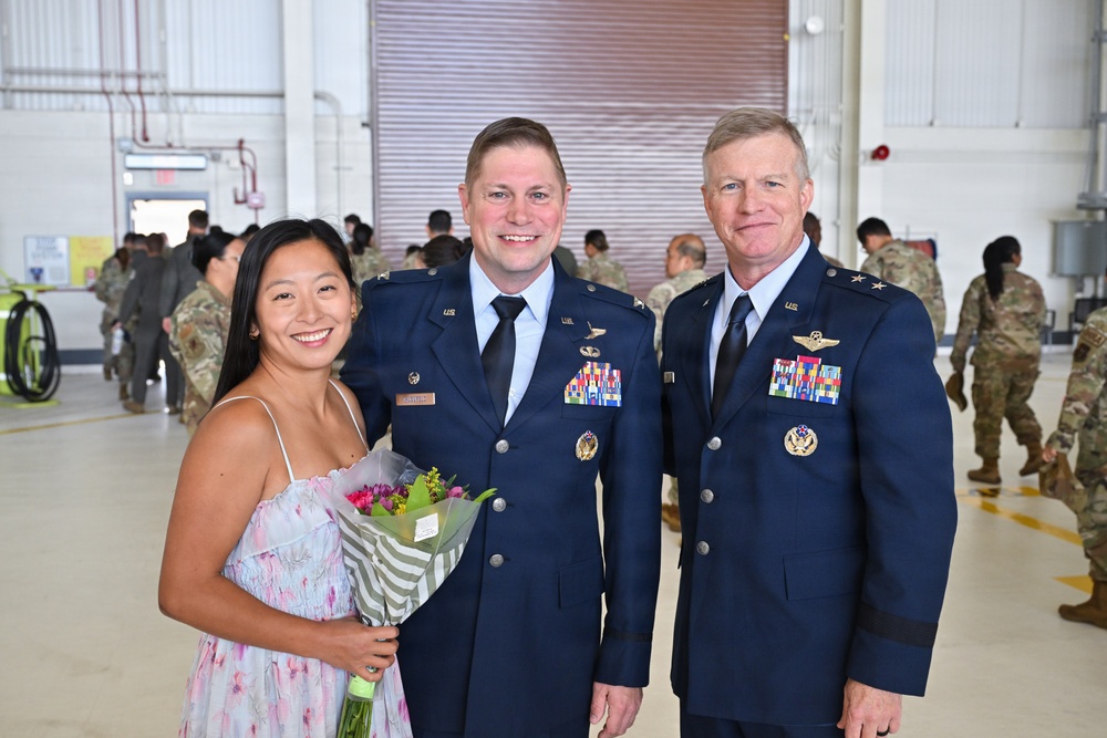349th Air Mobility Wing Welcomes New Commander During Assumption of Command Ceremony