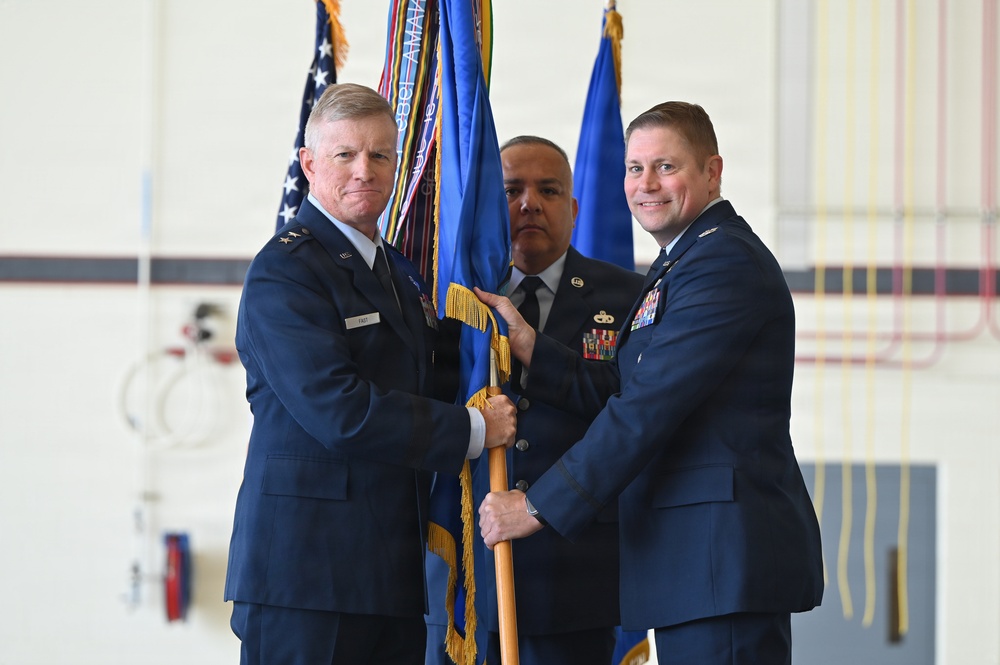 349th Air Mobility Wing Welcomes New Commander During Assumption of Command Ceremony