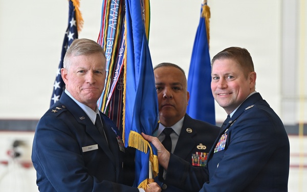 349th Air Mobility Wing Welcomes New Commander During Assumption of Command Ceremony