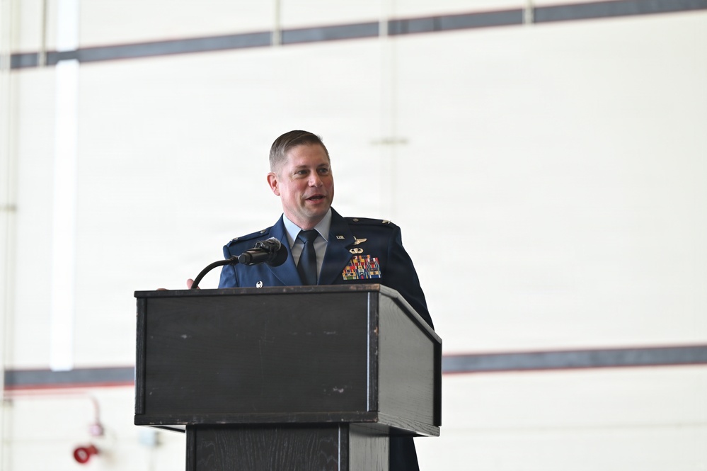 349th Air Mobility Wing Welcomes New Commander During Assumption of Command Ceremony