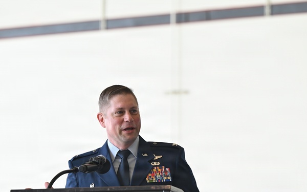 349th Air Mobility Wing Welcomes New Commander During Assumption of Command Ceremony