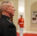 Lt. Gen. Matos hosts U.S. Rep Steve Womack at an indoor Evening Parade