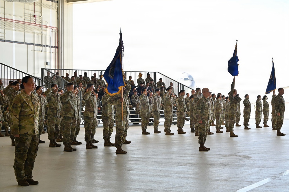 349th Air Mobility Wing Welcomes New Commander During Assumption of Command Ceremony