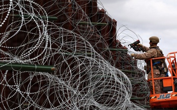 JTF-SB Marines expand border barrier reinforcements across the Tucson Sector