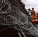 JTF-SB Marines conduct barrier reinforcement operations in Nogales