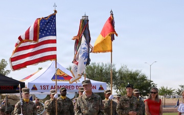1st AD bids farewell to allied partner, welcomes senior leaders