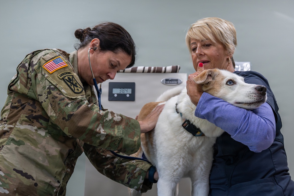 The Dual Mission of the Scott AFB Veterinary Facility