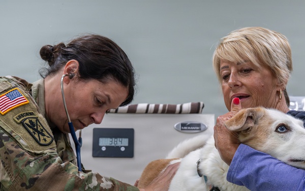 The Dual Mission of the Scott AFB Veterinary Facility