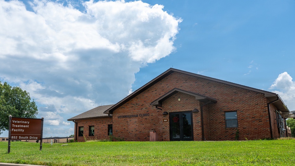 The Dual Mission of the Scott AFB Veterinary Facility