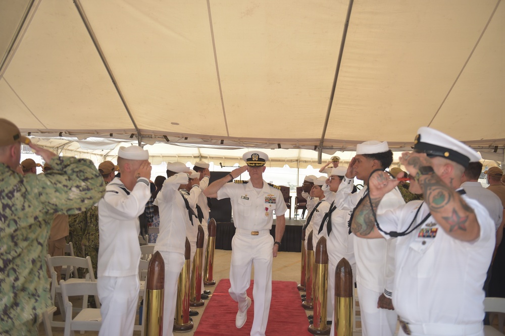USS Gettysburg Change of Command