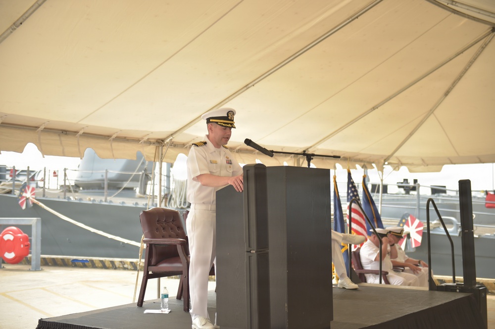 USS Gettysburg Change of Command