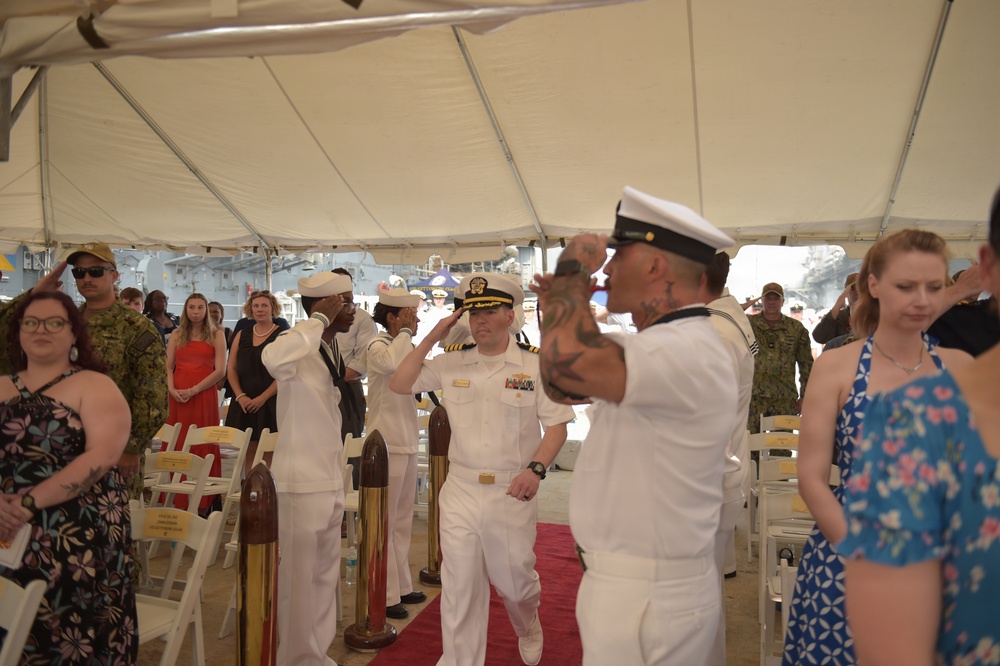 USS Gettysburg Change of Command
