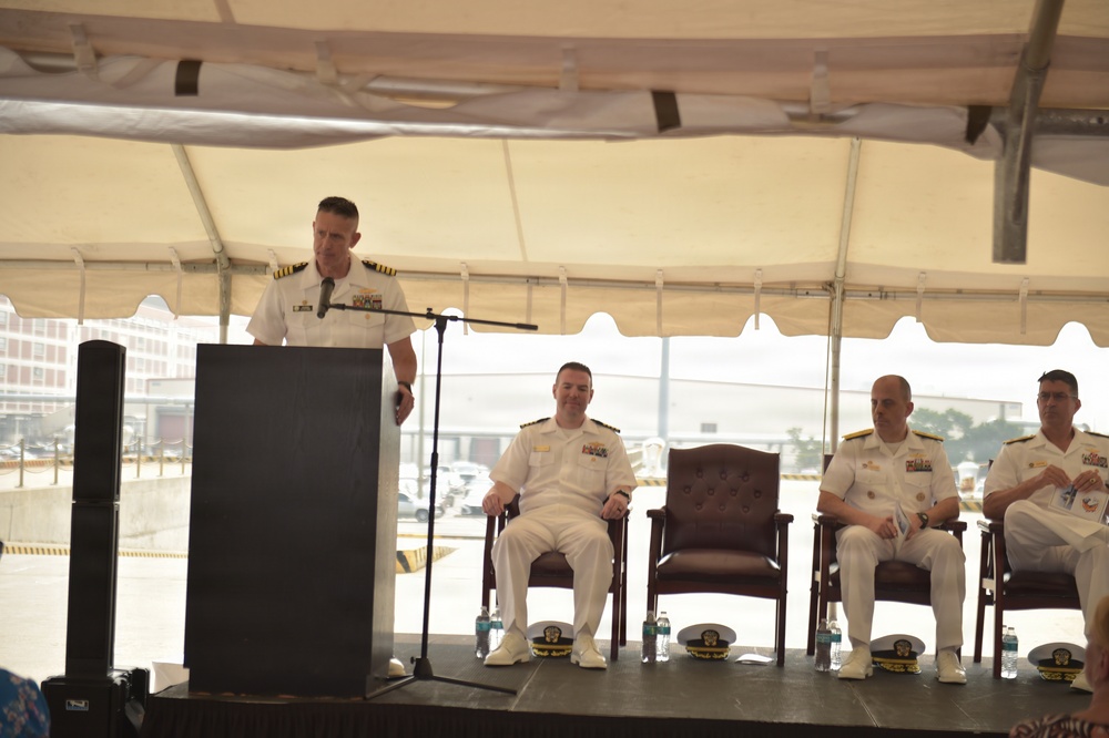 USS Gettysburg Change of Command