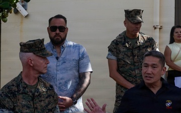 Acting SECNAV and Congressional Delegation visit MCBH Barracks