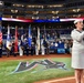 Navy Band Southeast performs in the America 250 Celebration/Military Appreciation Game at LoanDepot Stadium in Miami, Florida