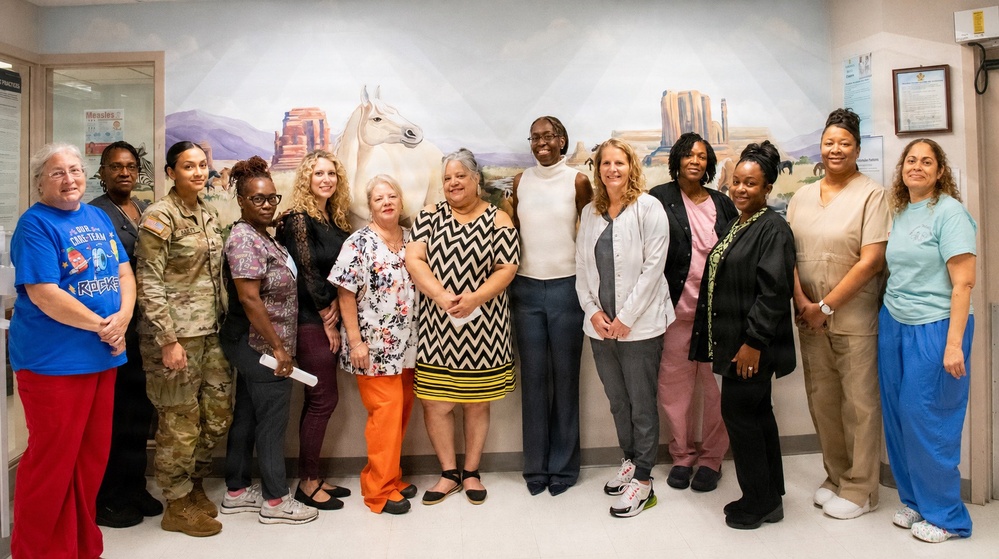 Kenner Army Health Clinic Pediatrics Team Helps Military Families Prepare for the New School Year