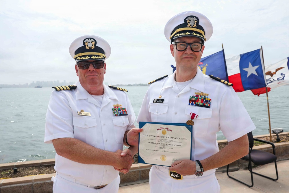 USS Stockdale (DDG 106) Change of Command