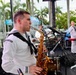 Navy Band Southeast performs in the Military Appreciation Game Concert at LoanDepot Stadium in Miami, Florida