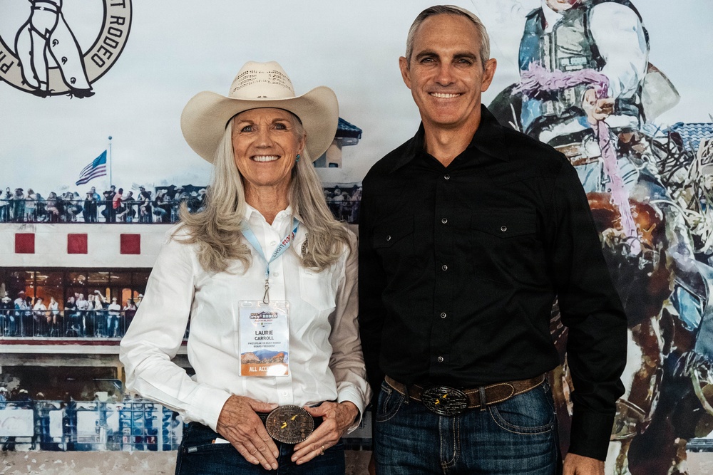 Military Family Day at the Pikes Peak or Bust Rodeo honors 10th SFG (A)