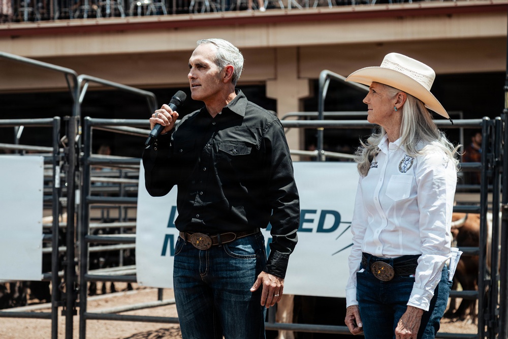 Military Family Day at the Pikes Peak or Bust Rodeo honors 10th SFG (A)