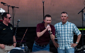 Team Minot celebrates the North Dakota State Fair opening ceremony