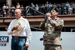 Military Family Day at the Pikes Peak or Bust Rodeo honors 10th SFG (A)