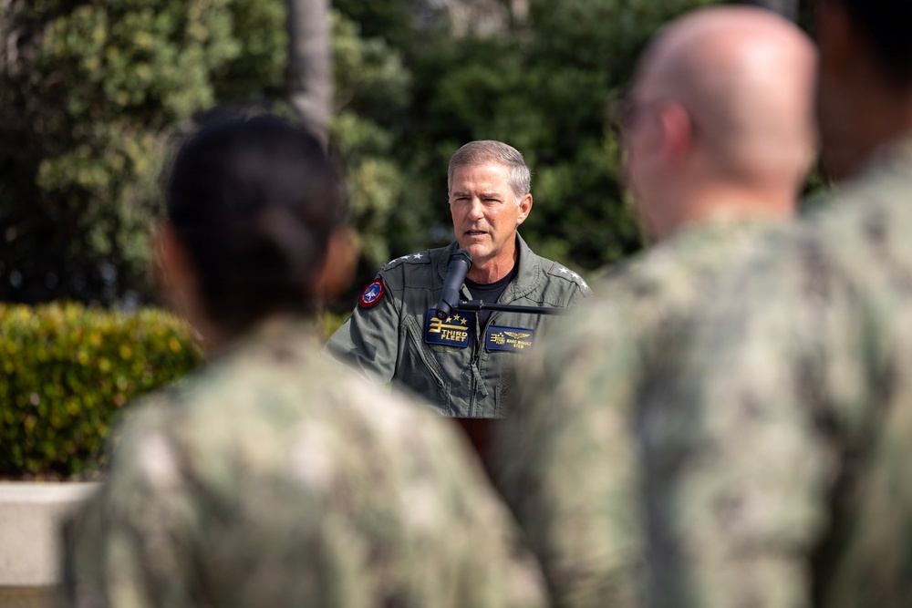 Commander, U.S. Third Fleet Conducts Change of Command