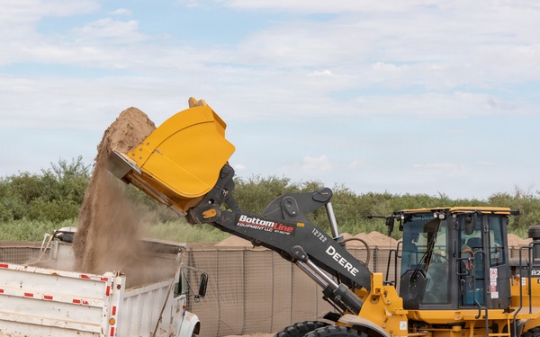 Installation of fortifications and HESCO barriers in NDA 2