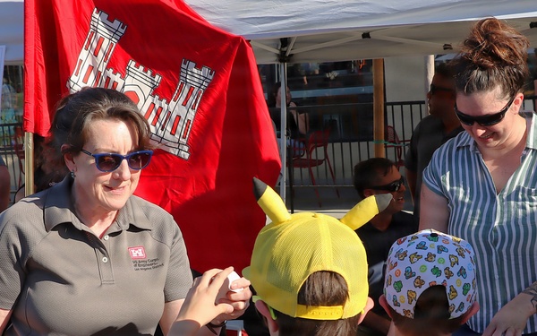 District sets up FUDS booth during Kingman First Friday Event