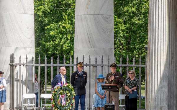 Hometown honors former President Warren G. Harding with ceremony