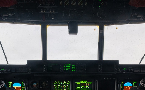 Coast Guard Air Station Kodiak aircrew conducts maritime boundary line patrol