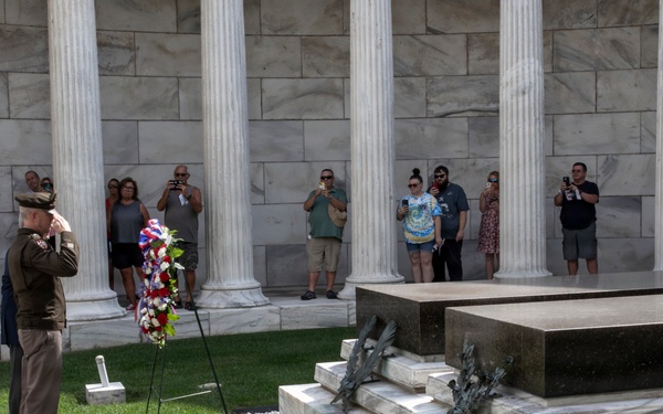 Hometown honors former President Warren G. Harding with ceremony