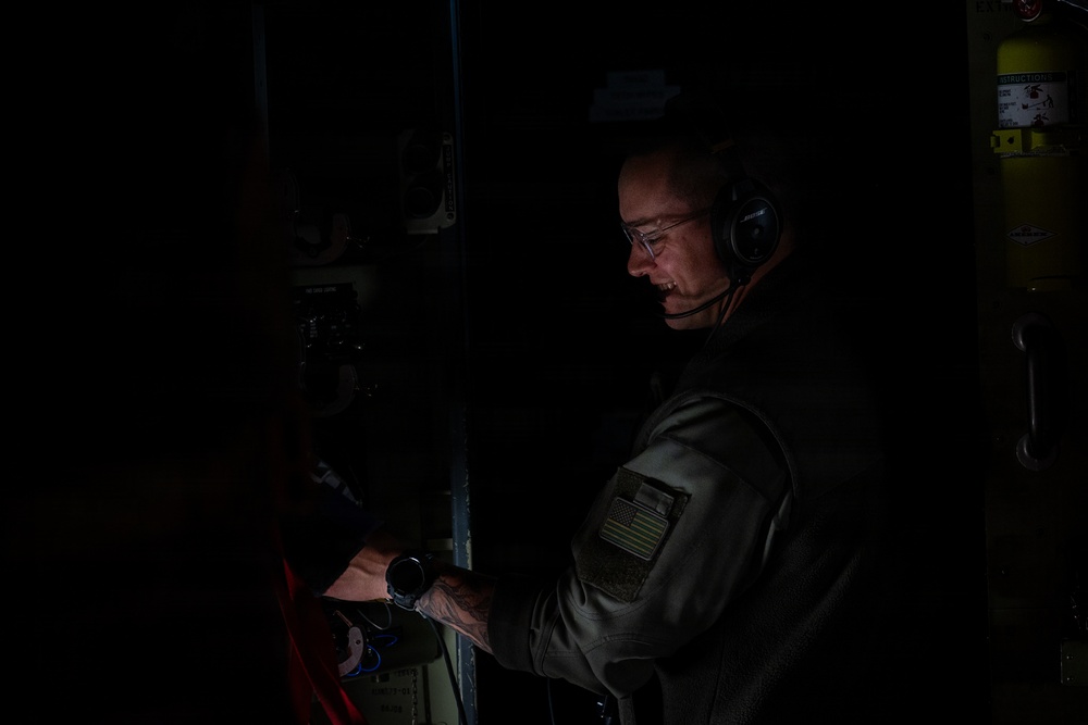 Coast Guard Air Station Kodiak aircrew conducts maritime boundary line patrol
