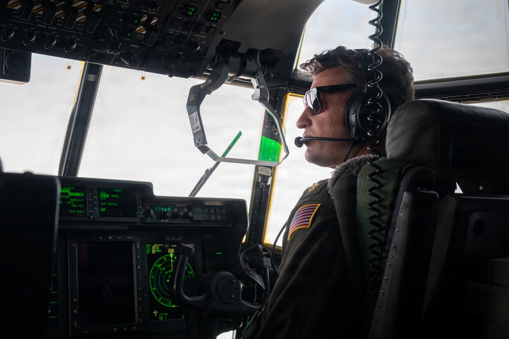 Coast Guard Air Station Kodiak aircrew conducts maritime boundary line patrol